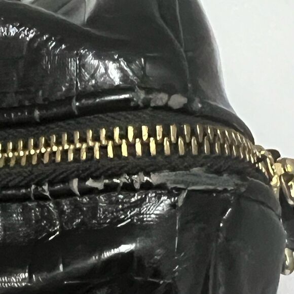 Steve Madden Speedy Satchel Top‎ Handle Handbag Patent-like Casual Solid Tassel - Picture 13 of 14